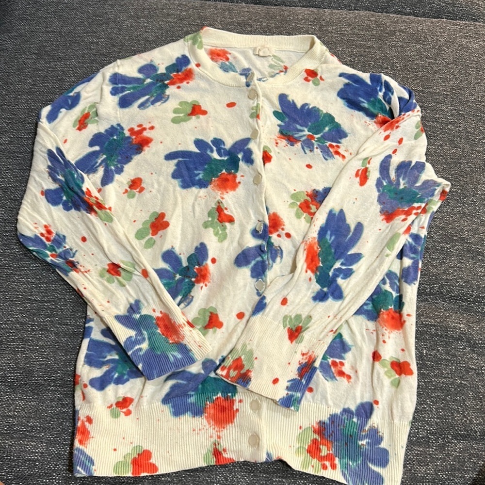 J.crew button down sweater size medium​​